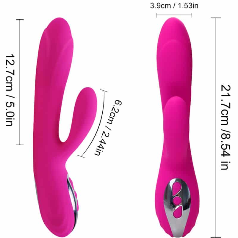 ARMONY - VIBRADOR & ESTIMULADOR FLEXIBLE EFECTO CALOR FUCSIA - piKanteo | Despierta tu lado más piKante Comprar ARMONY - VIBRADOR & ESTIMULADOR FLEXIBLE EFECTO CALOR FUCSIA al mejor precio - Envíos Discretos