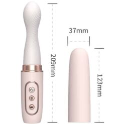 Comprar ARMONY - VIBRADOR ROTADOR & TELESCÓPIO AUTOMÁTICO YELLOW al mejor precio - Envíos Discretos