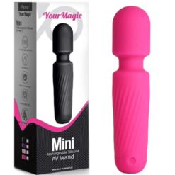 Comprar ARMONY - YOUR MAGIC MASAJEADOR & VIBRADOR RECARGABLE 10 VIBRACIONES ROSA al mejor precio - Envíos Discretos