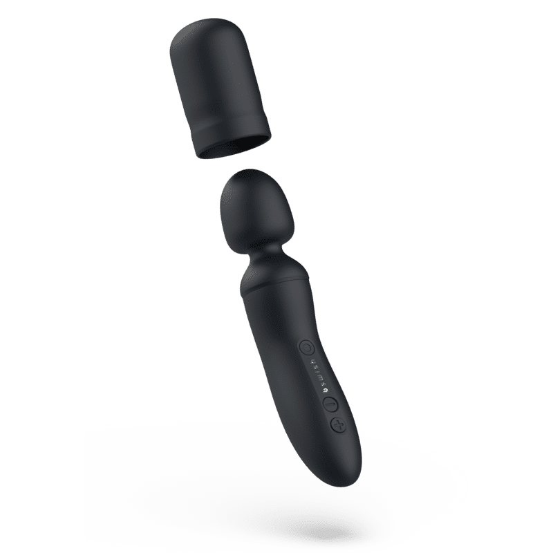 B SWISH - BTHRILLED VIBRADOR WAND PREMIUM NEGRO - piKanteo | Despierta tu lado más piKante Comprar B SWISH - BTHRILLED VIBRADOR WAND PREMIUM NEGRO al mejor precio - Envíos Discretos