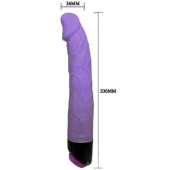 Comprar BAILE - ADOUR CLUB VIBRADOR REALÍSTICO 23 CM LILA al mejor precio - Envíos Discretos