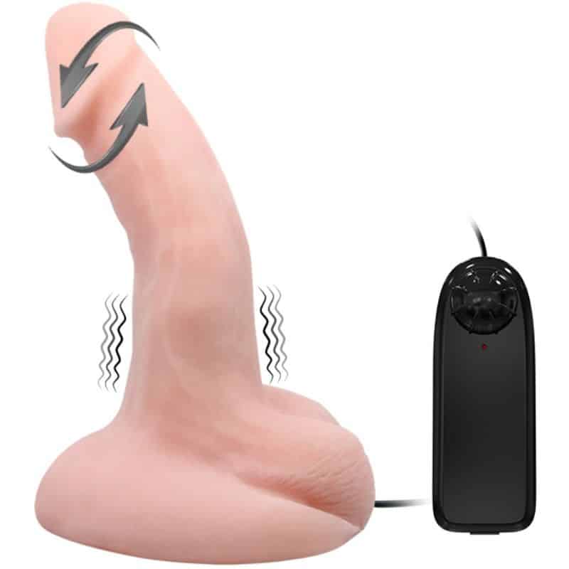 BAILE - ARBITRARINESS DILDO FUNCIÓN VIBRACIÓN Y ROTACIÓN - piKanteo | Despierta tu lado más piKante Comprar BAILE - ARBITRARINESS DILDO FUNCIÓN VIBRACIÓN Y ROTACIÓN al mejor precio - Envíos Discretos