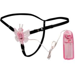 Comprar BAILE - ARNÉS CON MARIPOSA VIBRADORA MULTIVELOCIDAD al mejor precio - Envíos Discretos