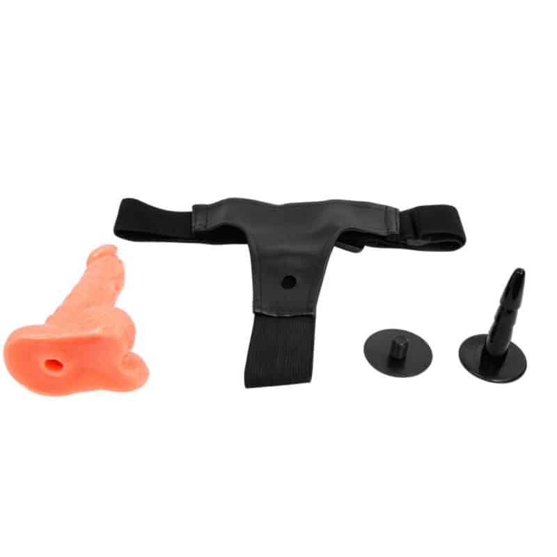 BAILE - ARNÉS CON PENE REALÍSTICO Y BRAGUITA AJUSTABLE ULTRA PASSIONATE 15.5 CM - piKanteo | Despierta tu lado más piKante Comprar BAILE - ARNÉS CON PENE REALÍSTICO Y BRAGUITA AJUSTABLE ULTRA PASSIONATE 15.5 CM al mejor precio - Envíos Discretos