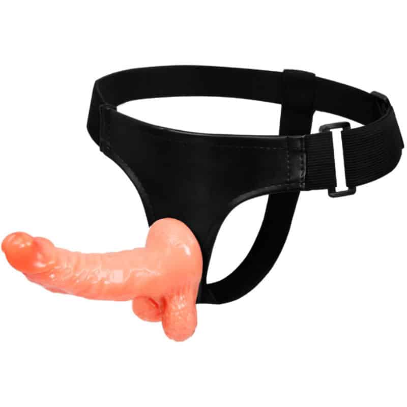 BAILE - ARNÉS CON PENE REALÍSTICO Y BRAGUITA AJUSTABLE ULTRA PASSIONATE 15.5 CM - piKanteo | Despierta tu lado más piKante Comprar BAILE - ARNÉS CON PENE REALÍSTICO Y BRAGUITA AJUSTABLE ULTRA PASSIONATE 15.5 CM al mejor precio - Envíos Discretos