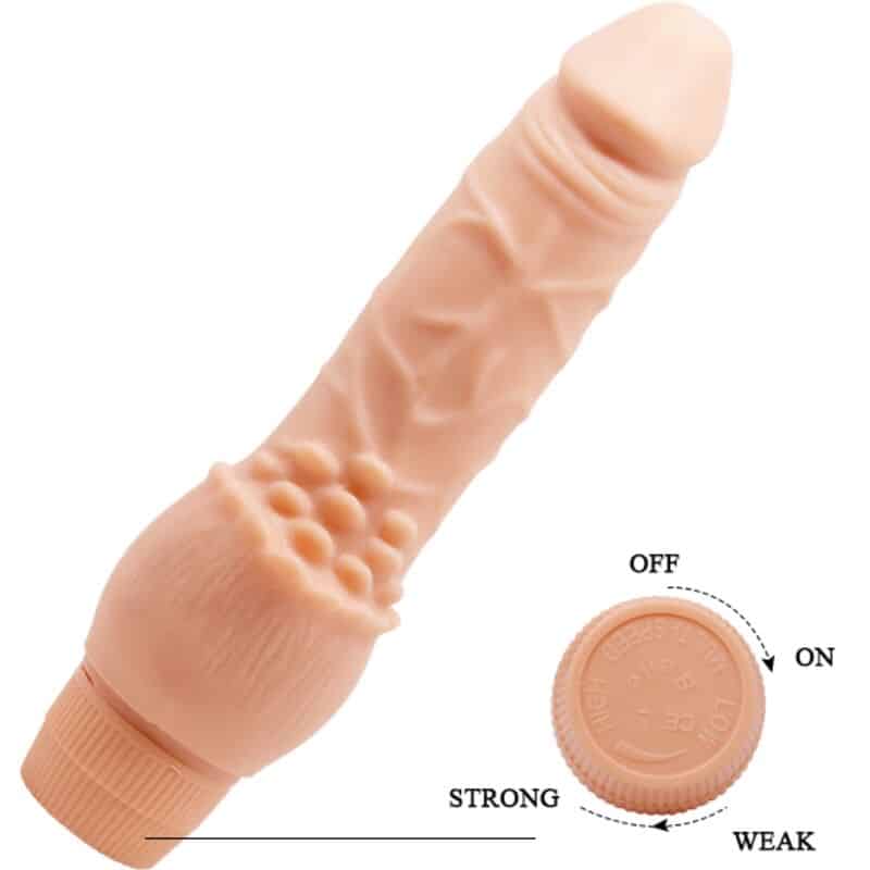 BAILE - BARBARA VIBRADOR REALÍSTICO 19.5 CM NATURAL - piKanteo | Despierta tu lado más piKante Comprar BAILE - BARBARA VIBRADOR REALÍSTICO 19.5 CM NATURAL al mejor precio - Envíos Discretos