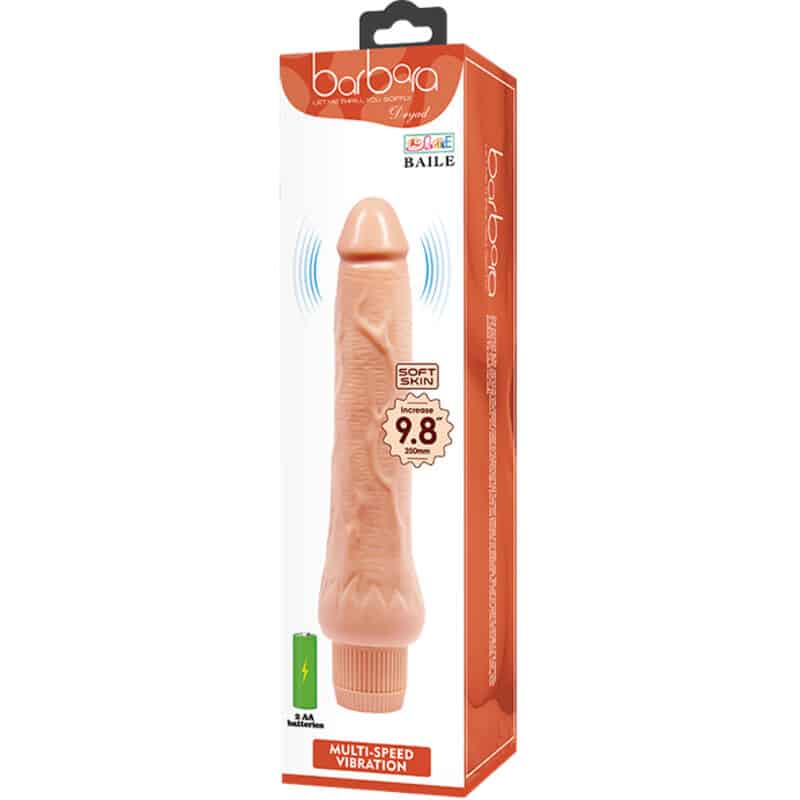BAILE - BÁRBARA VIBRADOR REALÍSTICO 25 CM - piKanteo | Despierta tu lado más piKante Comprar BAILE - BÁRBARA VIBRADOR REALÍSTICO 25 CM al mejor precio - Envíos Discretos