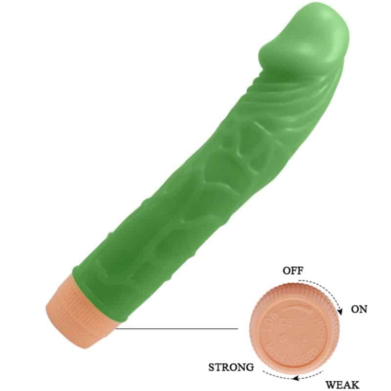 BAILE - BILL VIBRADOR REALÍSTICO 22.5 CM VERDE - piKanteo | Despierta tu lado más piKante Comprar BAILE - BILL VIBRADOR REALÍSTICO 22.5 CM VERDE al mejor precio - Envíos Discretos