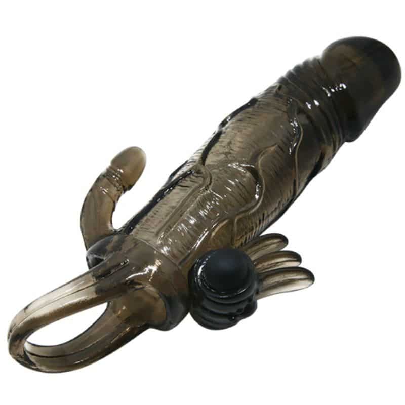 BAILE - BRAVE MAN FUNDA PENE ANAL Y CLITORIS VIBRADOR 16.5 CM NEGRO - piKanteo | Despierta tu lado más piKante Comprar BAILE - BRAVE MAN FUNDA PENE ANAL Y CLITORIS VIBRADOR 16.5 CM NEGRO al mejor precio - Envíos Discretos