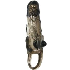 Comprar BAILE - BRAVE MAN FUNDA PENE ANAL Y CLITORIS VIBRADOR 16.5 CM NEGRO al mejor precio - Envíos Discretos