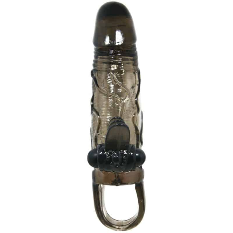 BAILE - BRAVE MAN FUNDA PENE ANAL Y CLITORIS VIBRADOR 16.5 CM NEGRO - piKanteo | Despierta tu lado más piKante Comprar BAILE - BRAVE MAN FUNDA PENE ANAL Y CLITORIS VIBRADOR 16.5 CM NEGRO al mejor precio - Envíos Discretos