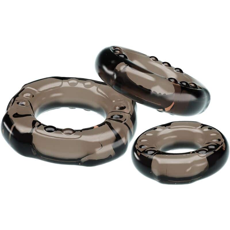 BAILE - COCK RINGS YVONNE SET 3 ANILLOS PENE - piKanteo | Despierta tu lado más piKante Comprar BAILE - COCK RINGS YVONNE SET 3 ANILLOS PENE al mejor precio - Envíos Discretos
