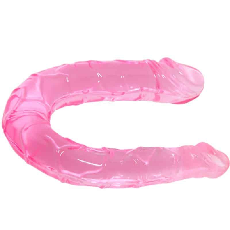 BAILE - DOUBLE DONG DILDO DOBLE ROSA - piKanteo | Despierta tu lado más piKante Comprar BAILE - DOUBLE DONG DILDO DOBLE ROSA al mejor precio - Envíos Discretos
