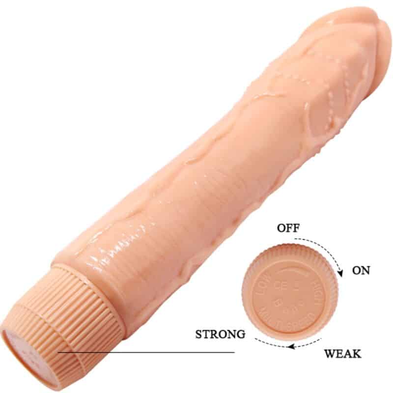 BAILE - DYBBUK VIBRADOR REALÍSTICO 24 CM NATURAL - piKanteo | Despierta tu lado más piKante Comprar BAILE - DYBBUK VIBRADOR REALÍSTICO 24 CM NATURAL al mejor precio - Envíos Discretos
