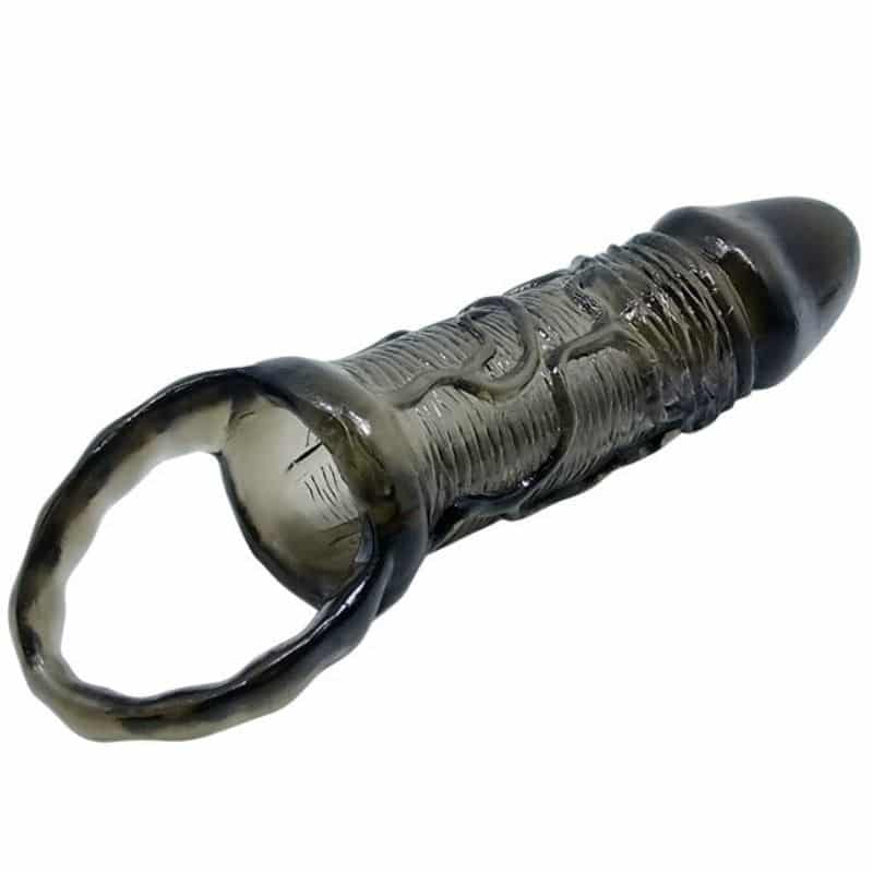 BAILE - FUNDA EXTENSORA PENE CON STRAP PARA TESTÍCULOS 11.5 CM - piKanteo | Despierta tu lado más piKante Comprar BAILE - FUNDA EXTENSORA PENE CON STRAP PARA TESTÍCULOS 11.5 CM al mejor precio - Envíos Discretos