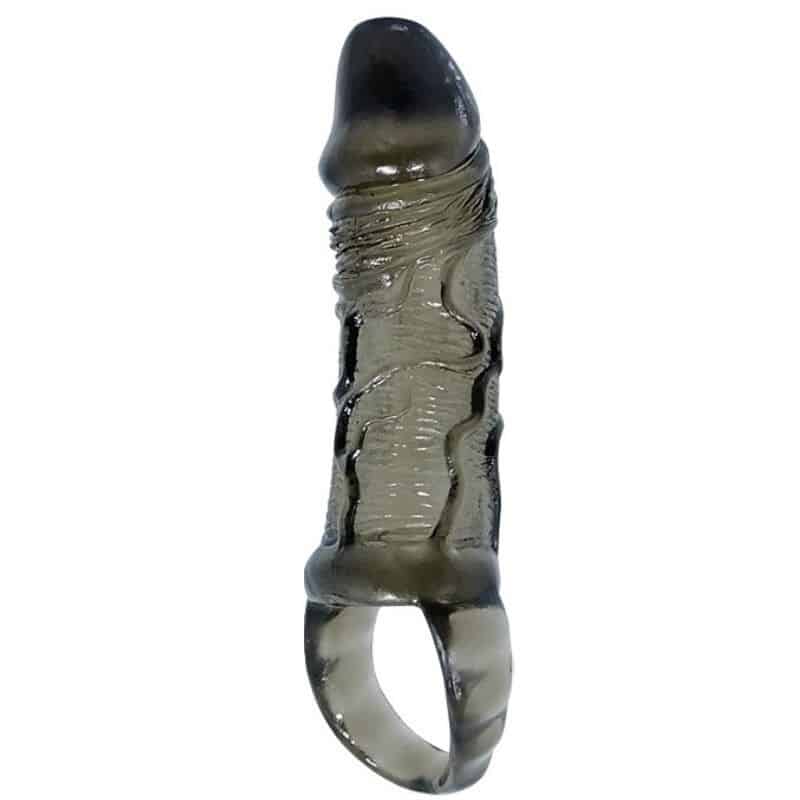 BAILE - FUNDA EXTENSORA PENE CON STRAP PARA TESTÍCULOS 11.5 CM - piKanteo | Despierta tu lado más piKante Comprar BAILE - FUNDA EXTENSORA PENE CON STRAP PARA TESTÍCULOS 11.5 CM al mejor precio - Envíos Discretos