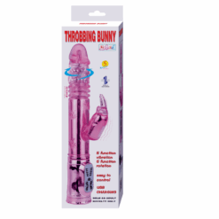 Comprar BAILE - THROBBING BUNNY ROTADOR RAMPANTE ROSA al mejor precio - Envíos Discretos