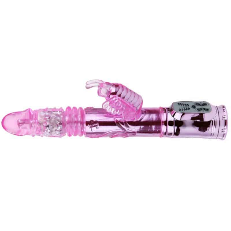 BAILE - VIBRADOR RECARGABLE CON ROTACION Y ESTIMULADOR THROBBING BUTTERF - piKanteo | Despierta tu lado más piKante Comprar BAILE - VIBRADOR RECARGABLE CON ROTACION Y ESTIMULADOR THROBBING BUTTERF al mejor precio - Envíos Discretos