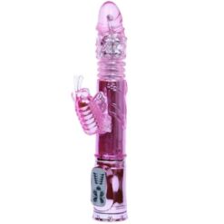 Comprar BAILE - VIBRADOR RECARGABLE CON ROTACION Y ESTIMULADOR THROBBING BUTTERF al mejor precio - Envíos Discretos