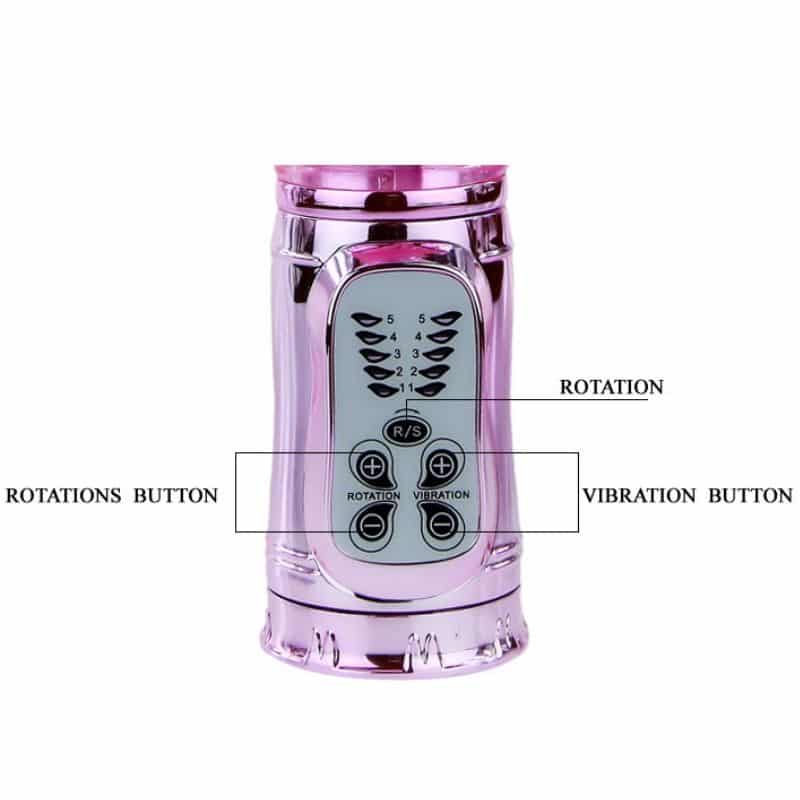 BAILE - VIBRADOR RECARGABLE CON ROTACION Y ESTIMULADOR THROBBING BUTTERF - piKanteo | Despierta tu lado más piKante Comprar BAILE - VIBRADOR RECARGABLE CON ROTACION Y ESTIMULADOR THROBBING BUTTERF al mejor precio - Envíos Discretos