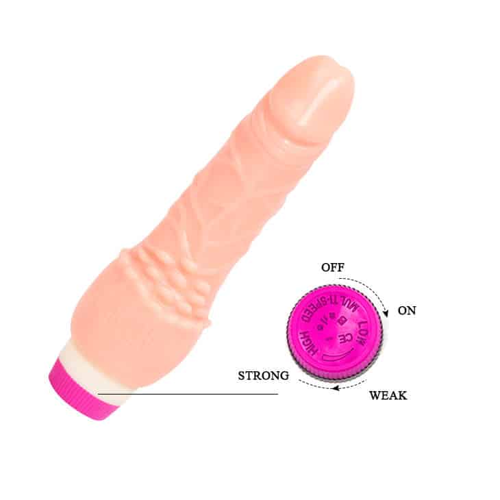 BAILE - WAVES OF PLEASURE REALISTIC VIBRATING 19.5 CM - piKanteo | Despierta tu lado más piKante Comprar BAILE - WAVES OF PLEASURE REALISTIC VIBRATING 19.5 CM al mejor precio - Envíos Discretos