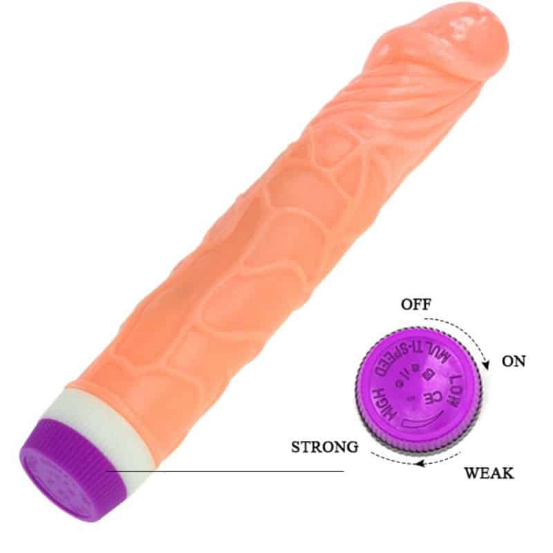 BAILE - WAVES OF PLEASURE REALISTIC VIBRATING 22.5 CM - piKanteo | Despierta tu lado más piKante Comprar BAILE - WAVES OF PLEASURE REALISTIC VIBRATING 22.5 CM al mejor precio - Envíos Discretos