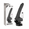 Comprar BASECOCK - VIBRADOR REALÍSTICO ARTICULABLE CONTROL REMOTO NEGRO 18.5 CM -O- 4 CM al mejor precio - Envíos Discretos