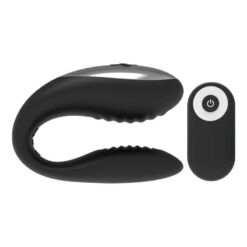 Comprar BRILLY GLAM - WE LOVE VIBRADOR PARA PAREJAS CONTROL REMOTO NEGRO al mejor precio - Envíos Discretos