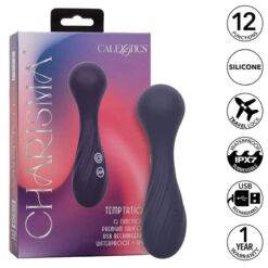Comprar CALEXOTICS - CHARISMA TEMPTATION MASAJEADOR 12 FUNCIONES MORADO al mejor precio - Envíos Discretos