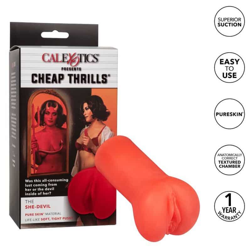 CALEXOTICS - CHEAP THRILLS THE SHE DEVIL - piKanteo | Despierta tu lado más piKante Comprar CALEXOTICS - CHEAP THRILLS THE SHE DEVIL al mejor precio - Envíos Discretos