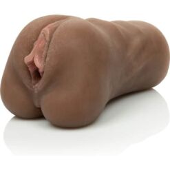 Comprar CALEXOTICS - STROKE IT MASTURBADOR VAGINA MARRÓN al mejor precio - Envíos Discretos