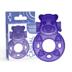 Comprar CASUAL LOVE - 26 ANILLO VIBRADOR CONEJITO LILA al mejor precio - Envíos Discretos