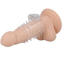 Comprar CASUAL LOVE - RING FUNDA PENE VIBRADOR TRANSPARENTE al mejor precio - Envíos Discretos