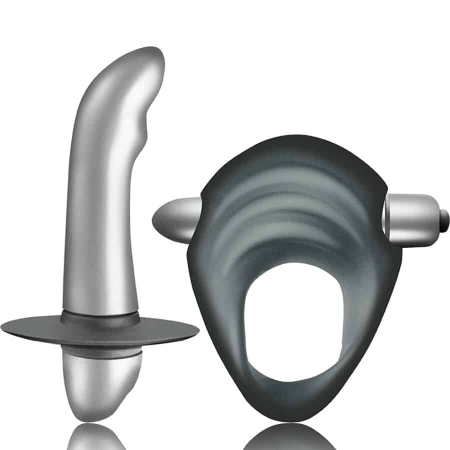 CLIMAXIMUM - ENTICE KIT ANILLO PARA PENE + VIBRADOR PRÓSTATA PRINCIPIANTES - piKanteo | Despierta tu lado más piKante Comprar CLIMAXIMUM - ENTICE KIT ANILLO PARA PENE + VIBRADOR PRÓSTATA PRINCIPIANTES al mejor precio - Envíos Discretos