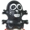 Comprar CONDOMERIE - PRESERVATIVO DECORATIVO PINTADO A MANO CALAVERA NEGRA MODELO 1 al mejor precio - Envíos Discretos