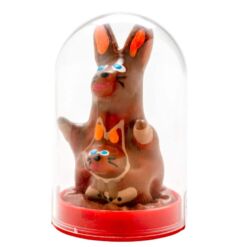 Comprar CONDOMERIE - PRESERVATIVO DECORATIVO PINTADO A MANO CANGURO MODELO 1 al mejor precio - Envíos Discretos