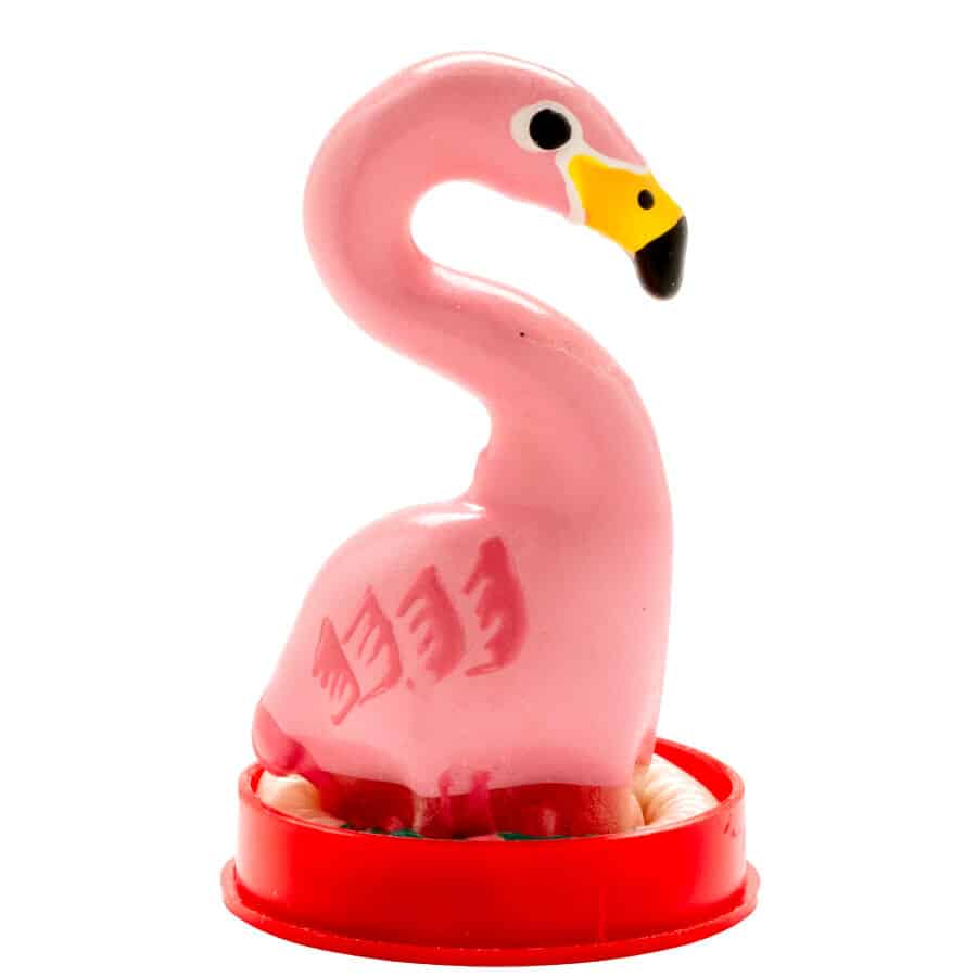 CONDOMERIE - PRESERVATIVO DECORATIVO PINTADO A MANO FLAMENCO ROSA - piKanteo | Despierta tu lado más piKante Comprar CONDOMERIE - PRESERVATIVO DECORATIVO PINTADO A MANO FLAMENCO ROSA al mejor precio - Envíos Discretos