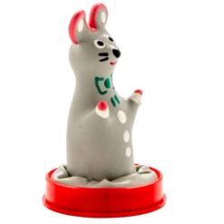 Comprar CONDOMERIE - PRESERVATIVO DECORATIVO PINTADO A MANO RATÓN MODELO 1 al mejor precio - Envíos Discretos