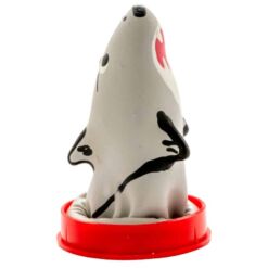 Comprar CONDOMERIE - PRESERVATIVO DECORATIVO PINTADO A MANO TIBURÓN MODELO 1 al mejor precio - Envíos Discretos