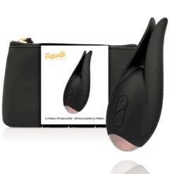 Comprar COQUETTE CHIC DESIRE - ESTIMULADOR CLÍTORIS NEGRO / GOLD FLOR al mejor precio - Envíos Discretos