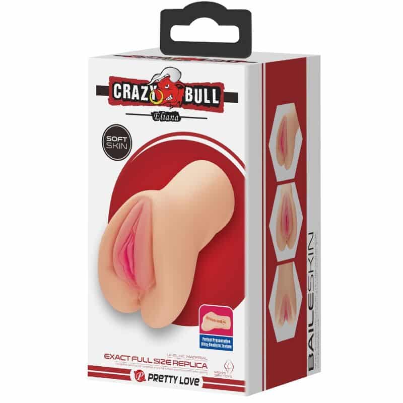 CRAZY BULL - ELIANA MASTUBADOR EN FORMA DE VAGINA - piKanteo | Despierta tu lado más piKante Comprar CRAZY BULL - ELIANA MASTUBADOR EN FORMA DE VAGINA al mejor precio - Envíos Discretos