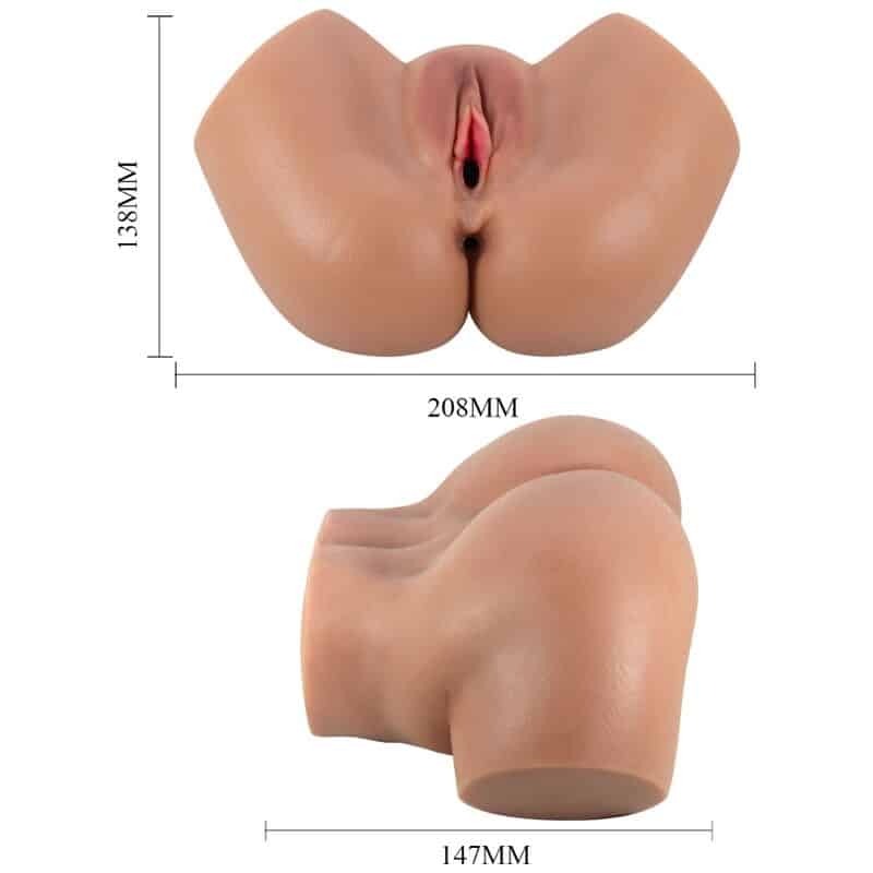 CRAZY BULL - HAILEY TRASERO VIBRADOR CON VAGINA Y ANO REALÍSTICO MULATO CONTROL REMOTO - piKanteo | Despierta tu lado más piKante Comprar CRAZY BULL - HAILEY TRASERO VIBRADOR CON VAGINA Y ANO REALÍSTICO MULATO CONTROL REMOTO al mejor precio - Envíos Discretos