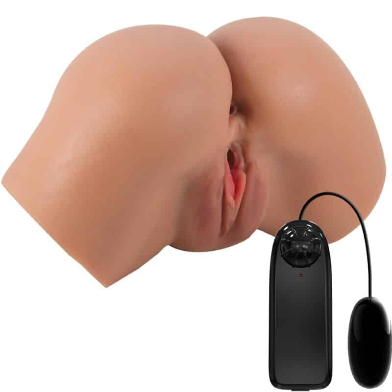 CRAZY BULL - HAILEY TRASERO VIBRADOR CON VAGINA Y ANO REALÍSTICO MULATO CONTROL REMOTO - piKanteo | Despierta tu lado más piKante Comprar CRAZY BULL - HAILEY TRASERO VIBRADOR CON VAGINA Y ANO REALÍSTICO MULATO CONTROL REMOTO al mejor precio - Envíos Discretos