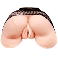 Comprar CRAZY BULL - VAGINA Y ANO CON MALLA REALISTA CON VIBRACIÓN al mejor precio - Envíos Discretos