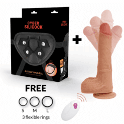 Comprar CYBER SILICOCK - ARNÉS SILICONA LIQUIDA MR RICK CONTROL REMOTO al mejor precio - Envíos Discretos