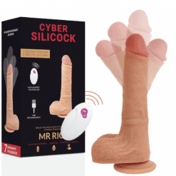 Comprar CYBER SILICOCK - REALÍSTICO CONTROL REMOTO MR RICK 20.9 CM -O- 4 CM al mejor precio - Envíos Discretos