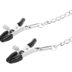 Comprar DARKNESS - PINZAS AJUSTABLES PARA PEZONES AJUSTABLES METAL al mejor precio - Envíos Discretos