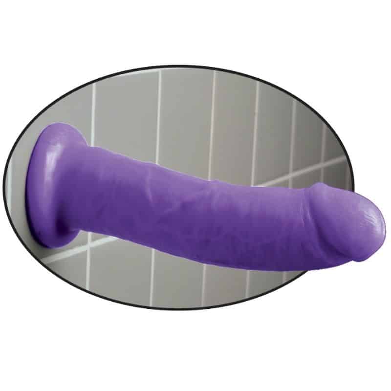 DILLIO - DILDO CON VENTOSA 20.32 CM LILA - piKanteo | Despierta tu lado más piKante Comprar DILLIO - DILDO CON VENTOSA 20.32 CM LILA al mejor precio - Envíos Discretos