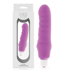 Comprar DOLCE VITA - GENIUS VIBRADOR SILICONA LILA al mejor precio - Envíos Discretos