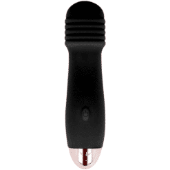 Comprar DOLCE VITA - VIBRADOR RECARGABLE TRES NEGRO 7 VELOCIDADES al mejor precio - Envíos Discretos